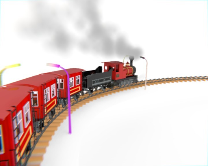 Toy train simulation preview image 1